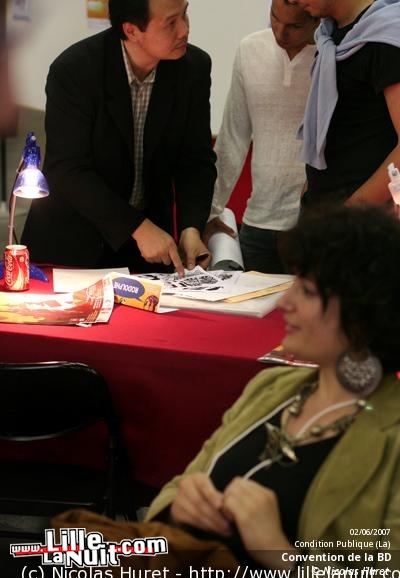 Convention de la BD à la Condition Publique en live - photo n°1