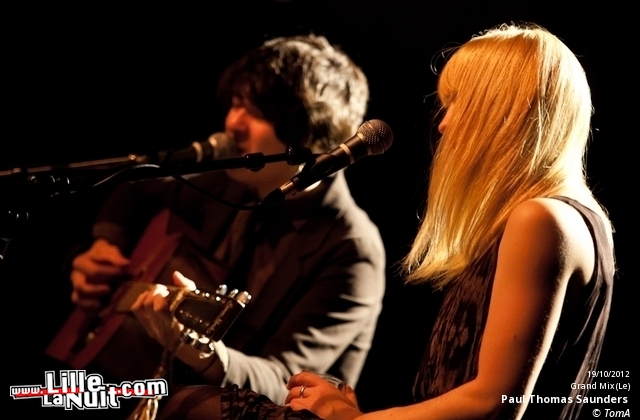 Julia Stone + Paul Thomas Saunders au Grand Mix en live - photo n°7