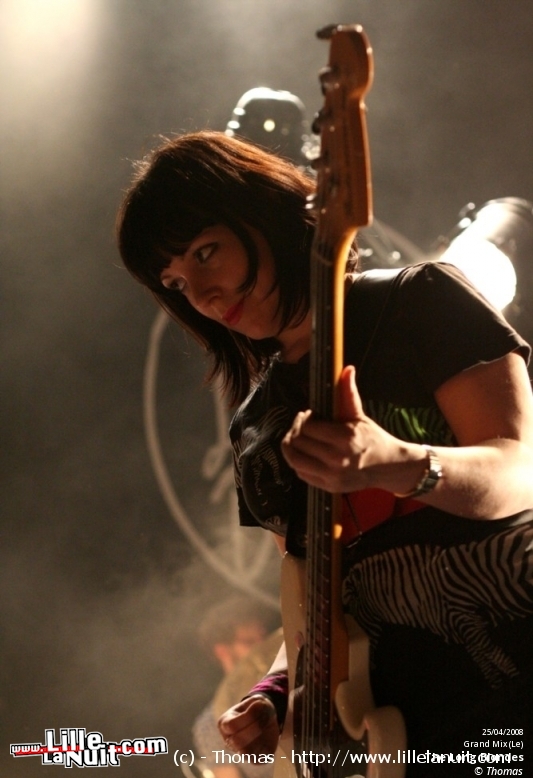 The Long Blondes, Picastro et Dwayne Sodenberg au Grand Mix en live - photo n°7