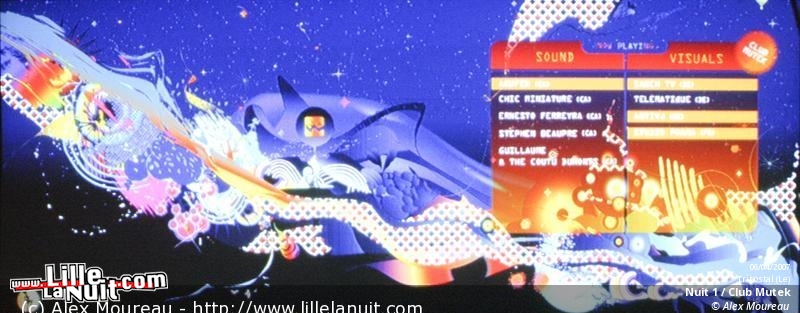 Nuit 1 / Club Mutek, au Tri Postal en live - photo n°43