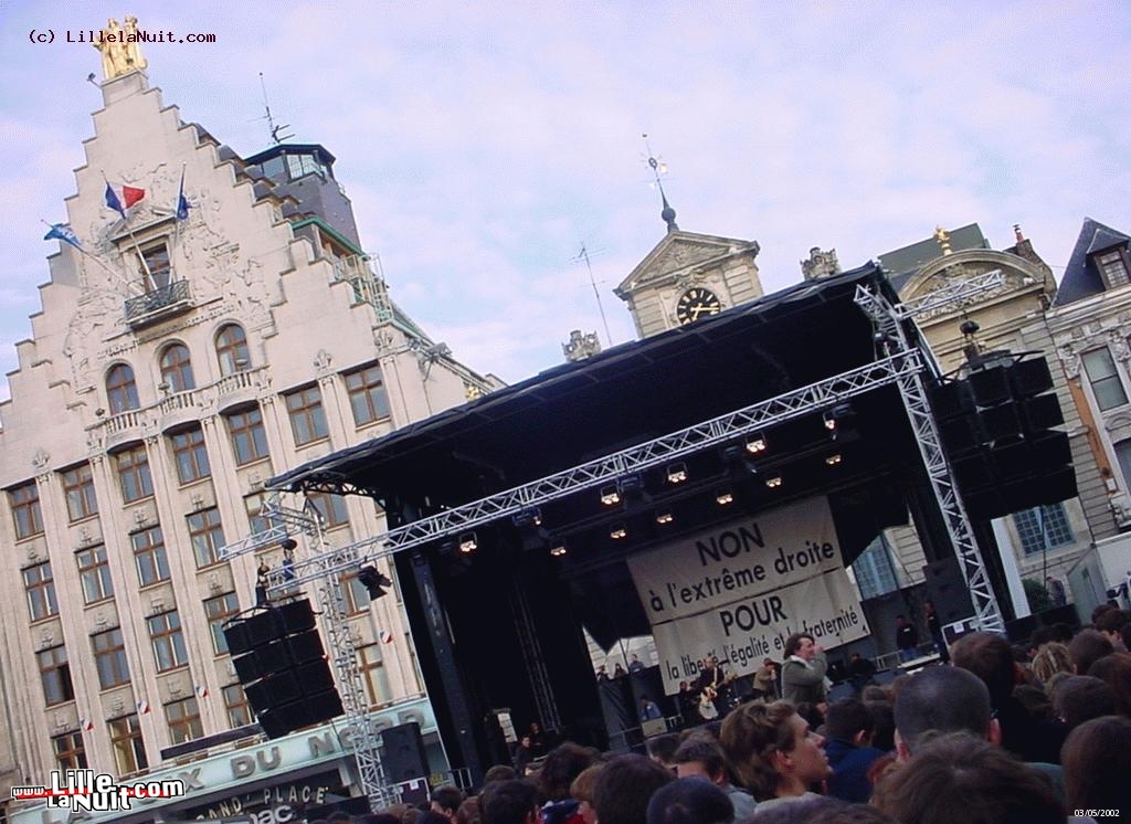 Concert Grand Place de Lille – Da Hypnotik / Tetes Raides / Dominique A en live - photo n°14