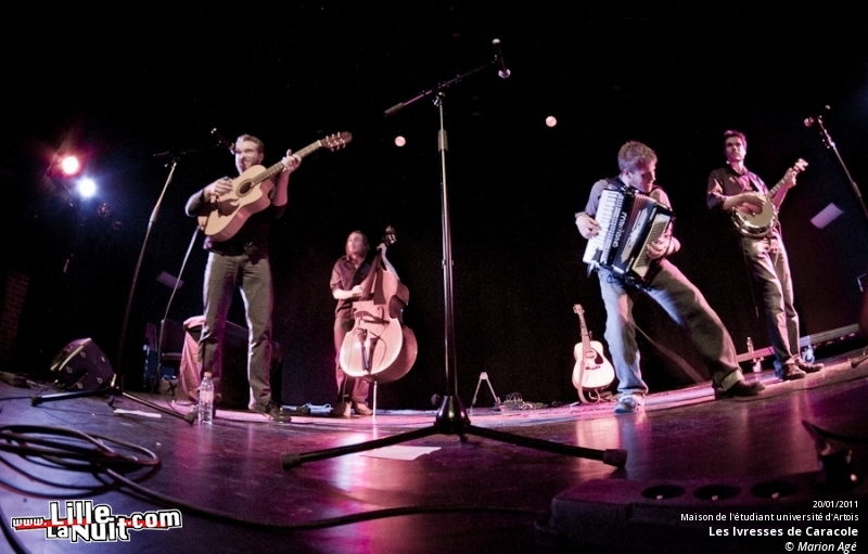 Eepocampe + Les Ivresses de Caracole + Leo&rsquo;s Trio à l&rsquo;université d&rsquo;Artois en live - photo n°1