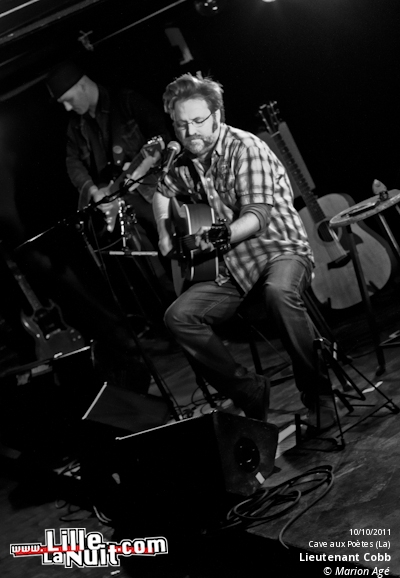 Lieutenant Cobb + Chris Bailey & H-Burns à la Cave aux Poètes en live - photo n°12