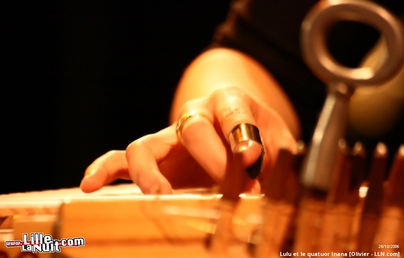 Lulu et le quatuor Inana à l&rsquo;Aéronef en live - photo n°9