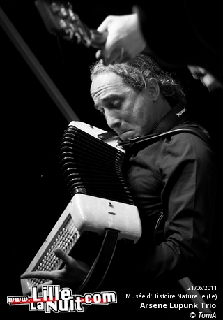 Fête de la musique 2011 au Musée d’histoire naturelle de Lille – Delbi, Aristide & Jean Zegares, Arsene Lupunk Trio en live - photo n°31
