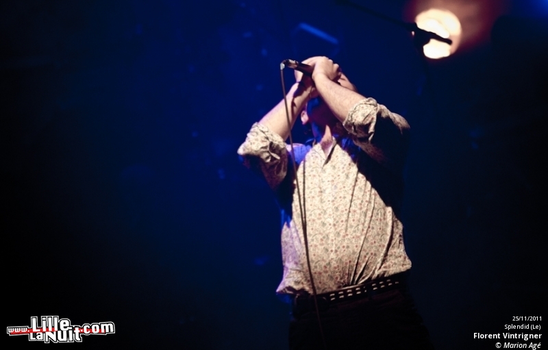 Florent Vintrigner + Les Hurlements d’Léo au Splendid – Festival Le Père Noël est-il un Rocker ? en live - photo n°1