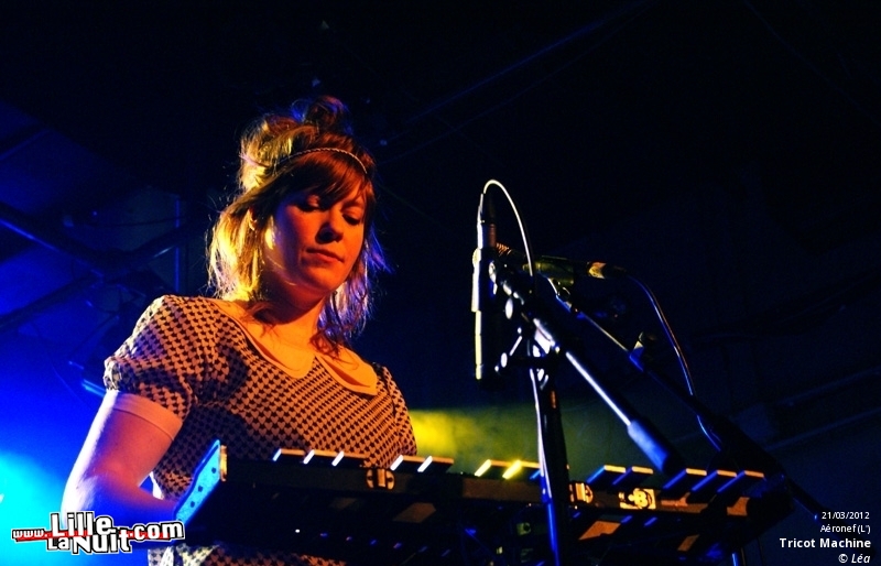 Anna Aaron + Tricot Machine à l&rsquo;Aéronef en live - photo n°9
