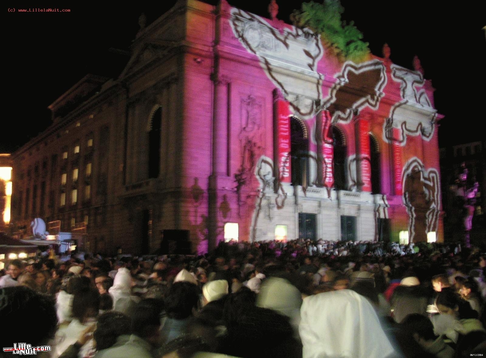 Soirée d’ouverture de Lille 2004 en live - photo n°2
