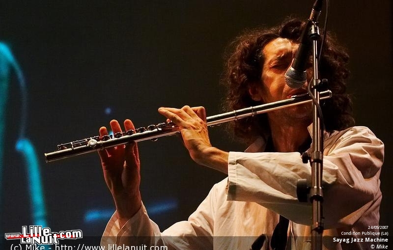 Gong Gong et Sayag Jazz Machine à la Condition Publique en live - photo n°14