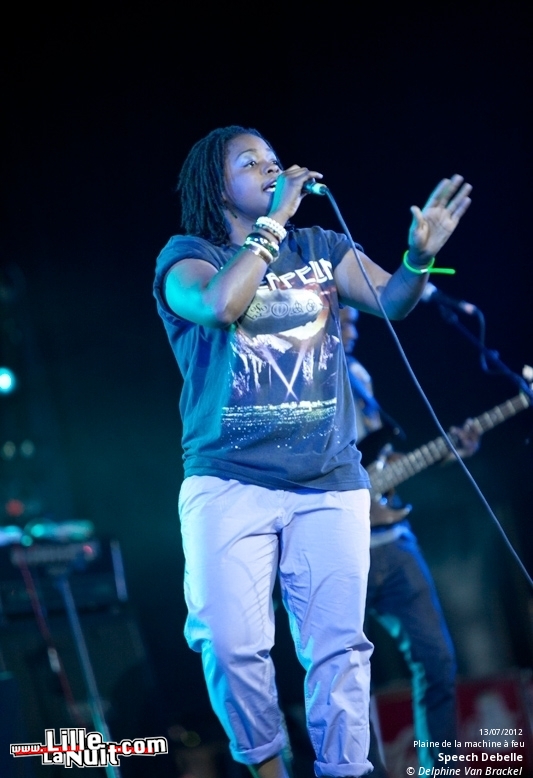 Dour Festival 2012 – Jour 2 (part 1) : Speech Debelle, 1995, Vegas, etc. en live - photo n°27