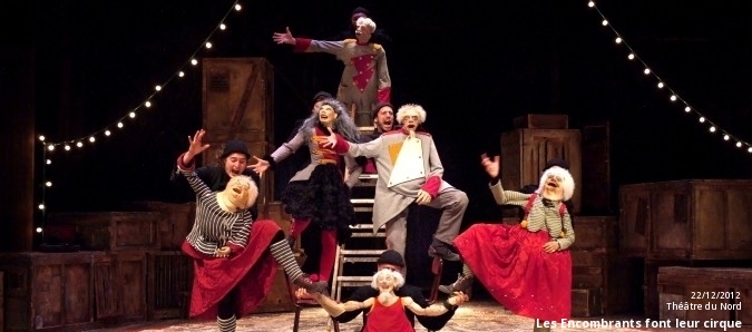 Les Encombrants font leur cirque au Théâtre du Nord en live - photo n°2