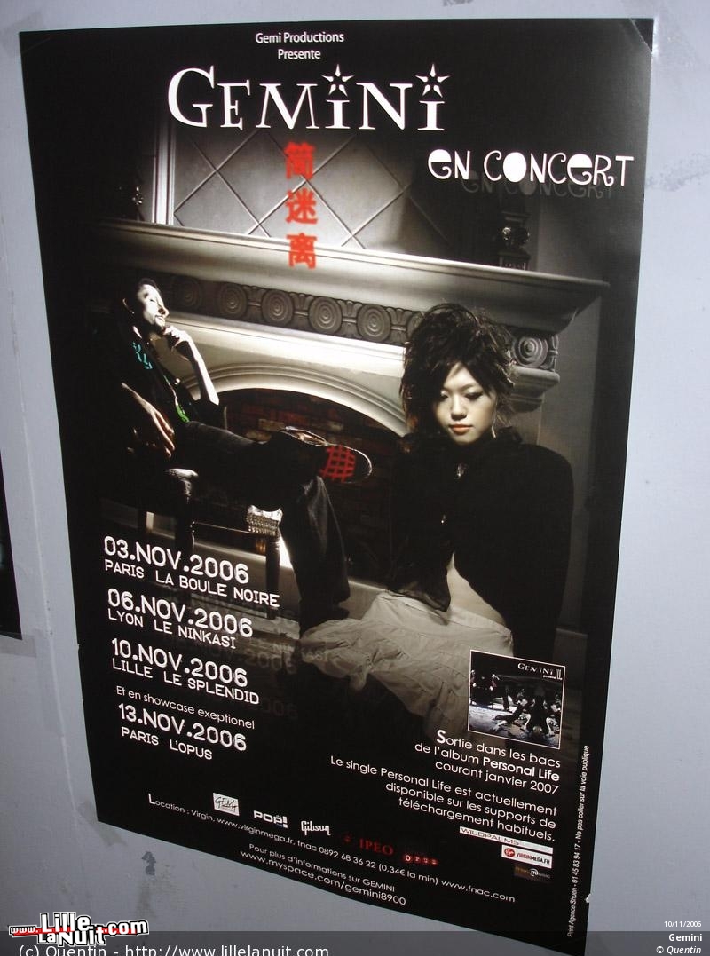 Gemini au Splendid en live - photo n°4