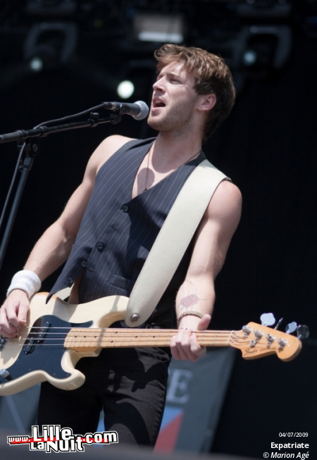 Expatriate, Ghinzu, Gossip, Bloc Party, Kaiser Chiefs, Placebo, Crookers au Main Square Festival en live - photo n°92