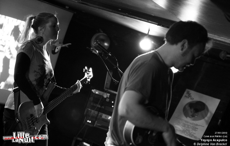 Yoyoyo Acapulco et gOtam Sen à la Cave aux Poètes en live - photo n°3