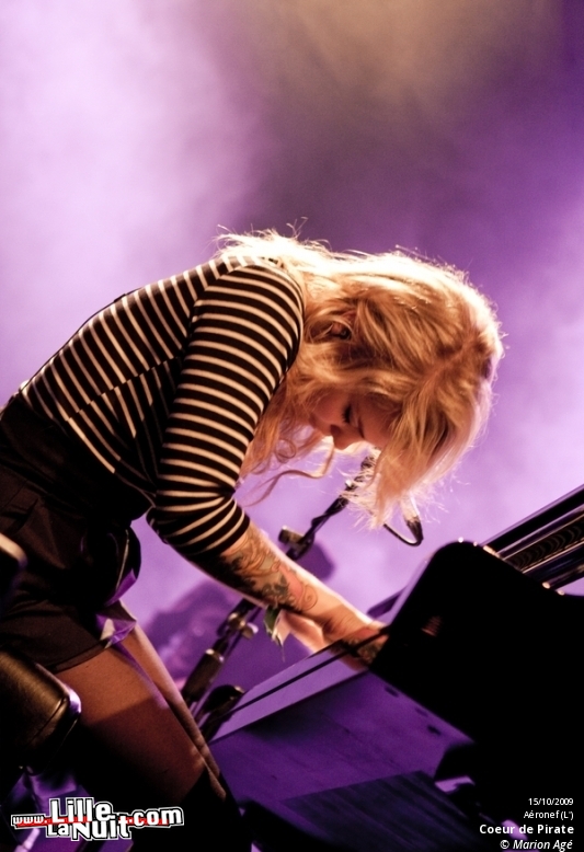 Coeur de Pirate & Ignatus à l’Aéronef en live - photo n°16