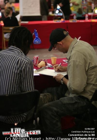 Convention de la BD à la Condition Publique en live - photo n°3