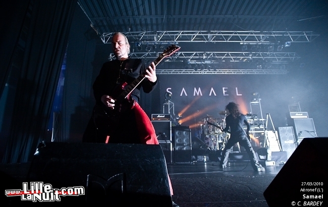 Arch Enemy, Samael, Dylath Leen & Klang!!! à l’Aéronef en live - photo n°30