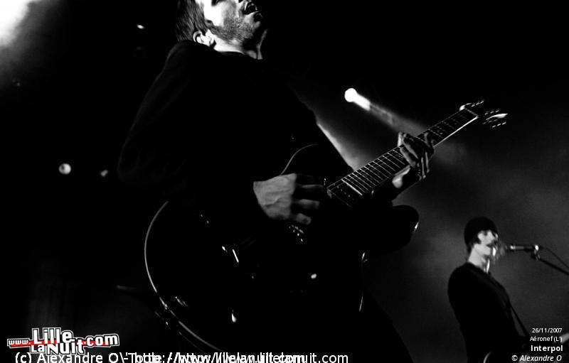 Interpol & Blonde Redhead à l&rsquo;Aéronef en live - photo n°9