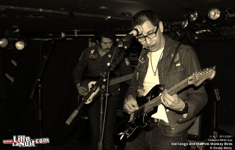 Sheetah et les Weissmuller + Kid Congo & the Pink Monkey Birds à la Cave Aux Poètes en live - photo n°16
