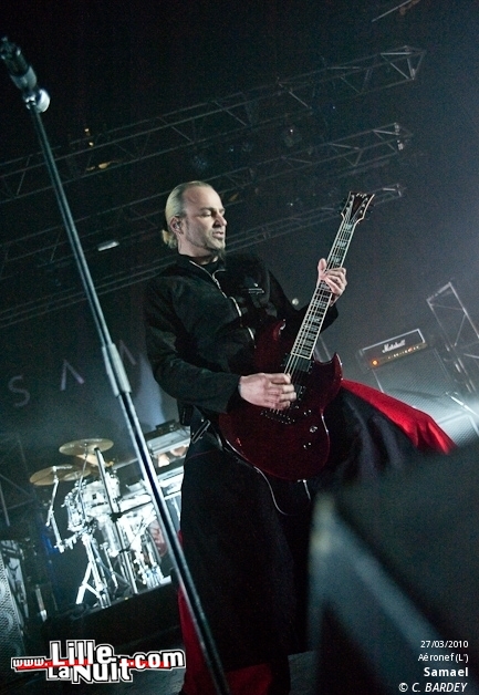Arch Enemy, Samael, Dylath Leen & Klang!!! à l’Aéronef en live - photo n°26