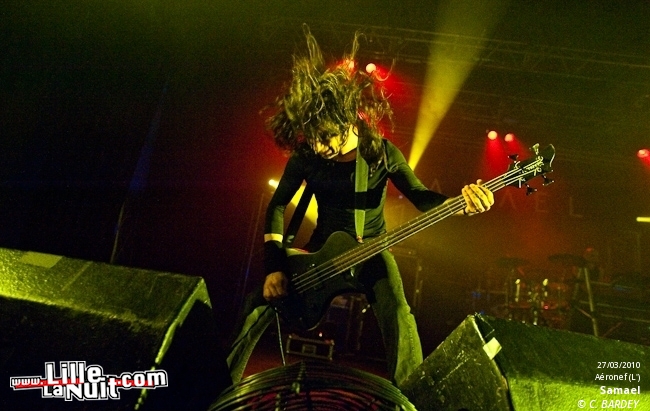 Arch Enemy, Samael, Dylath Leen & Klang!!! à l’Aéronef en live - photo n°37