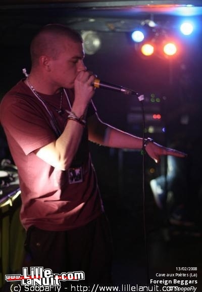 Foreign Beggars et La Spirale à La Cave aux Poètes en live - photo n°9