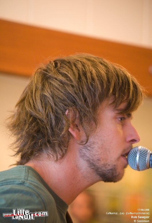 Rob Sawyer au Café Diskaire en live - photo n°9