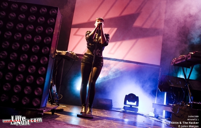 Miss Kittin & The Hacker, Yuksek, South Central à l’Aéronef en live - photo n°8