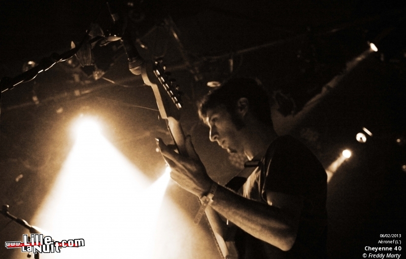 Cheyenne 40 + Metz à l’Aéronef en live - photo n°17