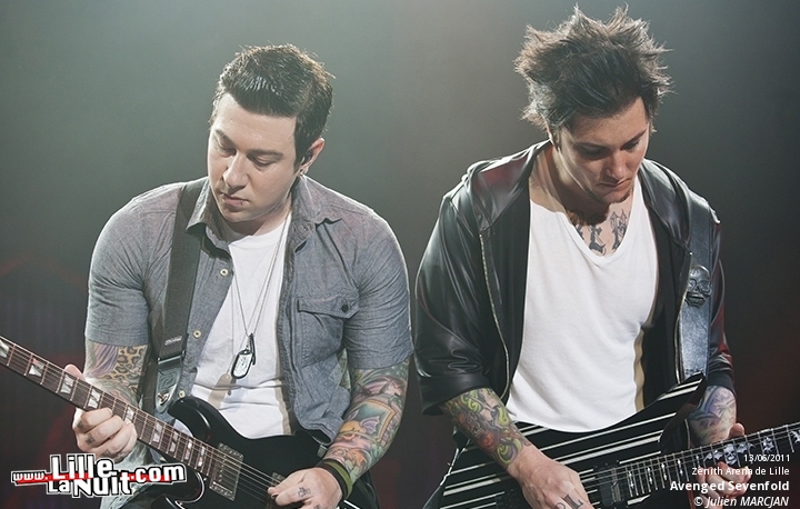Avenged Sevenfold + Seven au Zénith en live - photo n°23