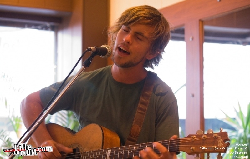 Rob Sawyer au Café Diskaire en live - photo n°1