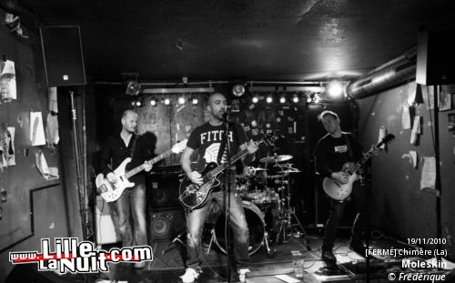 Tyson Boogie + Poncharello + Moleskin à la Chimère en live - photo n°1