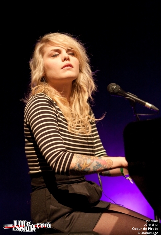 Coeur de Pirate & Ignatus à l’Aéronef en live - photo n°5