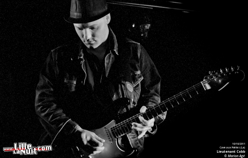 Lieutenant Cobb + Chris Bailey & H-Burns à la Cave aux Poètes en live - photo n°10