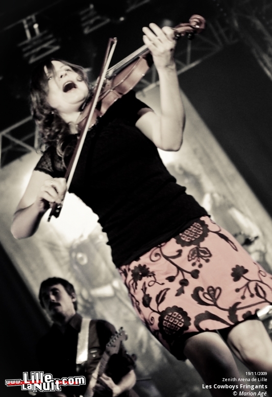 Les Cowboys Fringants au Zénith en live - photo n°17
