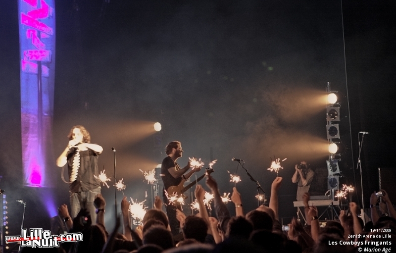 Les Cowboys Fringants au Zénith en live - photo n°1
