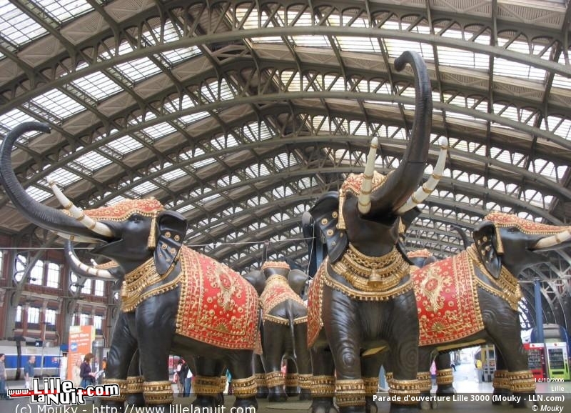 Parade d&rsquo;ouverture de Lille 3000 en live - photo n°19