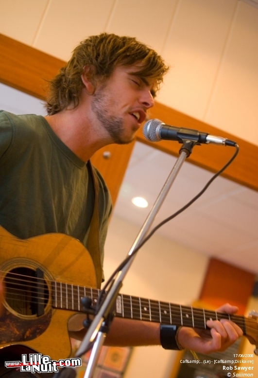 Rob Sawyer au Café Diskaire en live - photo n°6