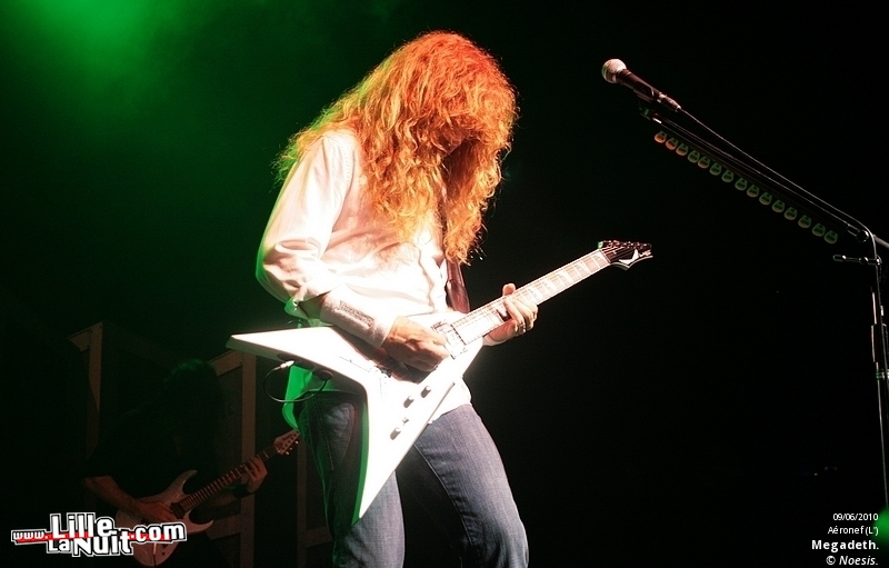 Megadeth & Halestorm à l’Aéronef en live - photo n°4