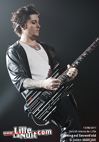 Avenged Sevenfold + Seven au Zénith en live - photo n°25