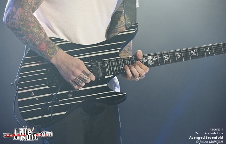 Avenged Sevenfold + Seven au Zénith en live - photo n°18