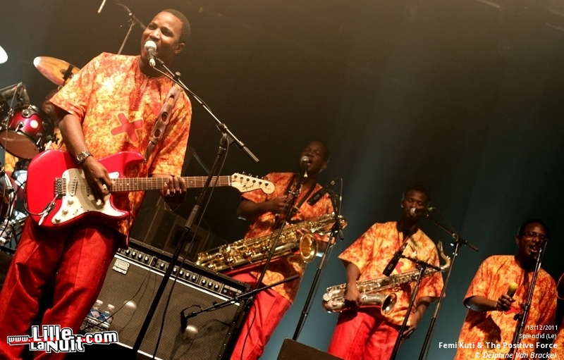 Femi Kuti & The Positive Force au Splendid en live - photo n°13