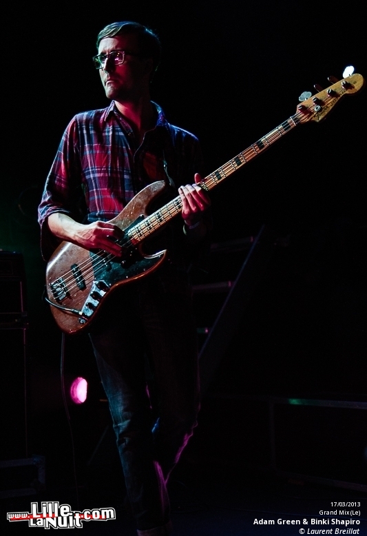 Adam Green & Binki Shapiro + Head Full of Flames au Grand Mix en live - photo n°12