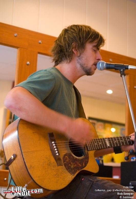 Rob Sawyer au Café Diskaire en live - photo n°7