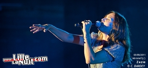 Zazie à l’Aéronef en live - photo n°5