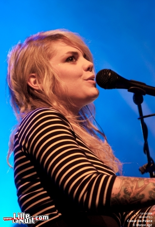 Coeur de Pirate & Ignatus à l’Aéronef en live - photo n°10