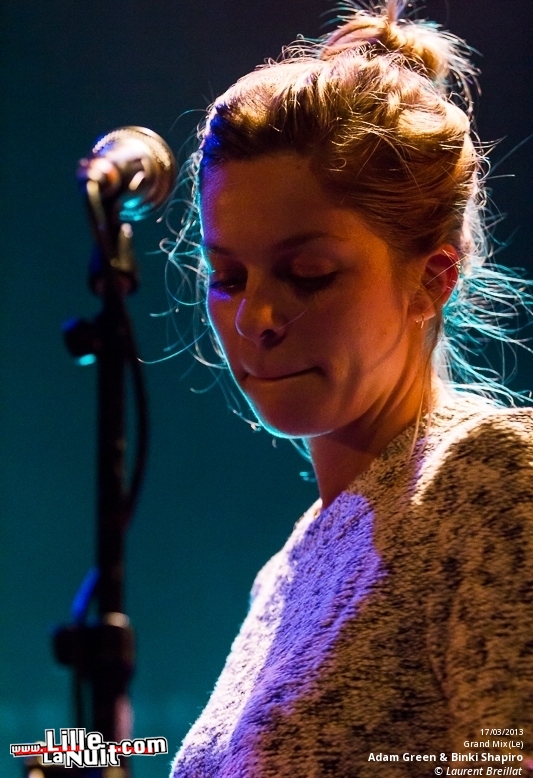 Adam Green & Binki Shapiro + Head Full of Flames au Grand Mix en live - photo n°13