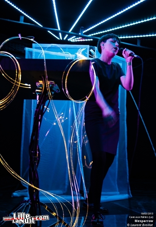 Mesparrow + Liesa Van Der Aa à la Cave aux Poètes – Festival Les Femmes s’en Mêlent en live - photo n°5
