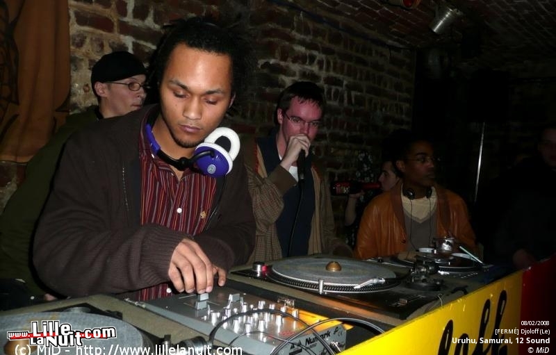 Uruhu, Samurai et 12 Sound au Djoloff en live - photo n°2