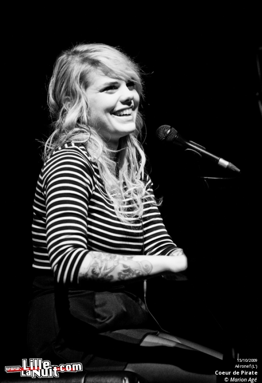 Coeur de Pirate & Ignatus à l’Aéronef en live - photo n°6